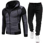New Brand Men Clothing Sets Tracksuit 2 Piece Sets Hoodies+Pants Men's Sweater Set Sports Suit Streetswear Jackets Free Shipping
