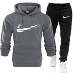 New Autumn Men's Sets hoodies+Pants Harajuku Sport Suits Casual Men/Women Sweatshirts Tracksuit 2020 Brand Sportswear